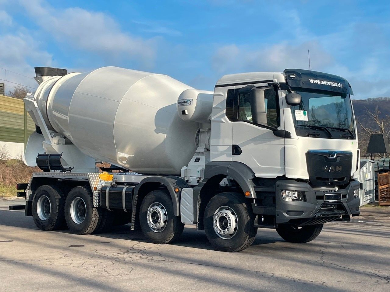 MAN TGS 41.400 8x4 / EuromixMTP EM 10m³ R/ EURO 5 - 콘크리트 믹서 트럭 : 사진 1 MAN TGS 41.400 8x4 / EuromixMTP EM 10m³ R/ EURO 5 - 콘크리트 믹서 트럭 : 사진 1