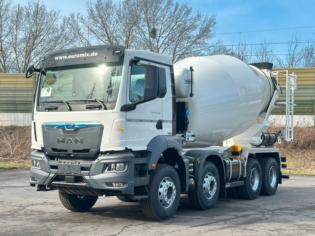 MAN TGS 41.480 8x4 /Euro6e Euromix EM 12 R - 콘크리트 믹서 트럭 : 사진 2 MAN TGS 41.480 8x4 /Euro6e Euromix EM 12 R - 콘크리트 믹서 트럭 : 사진 2