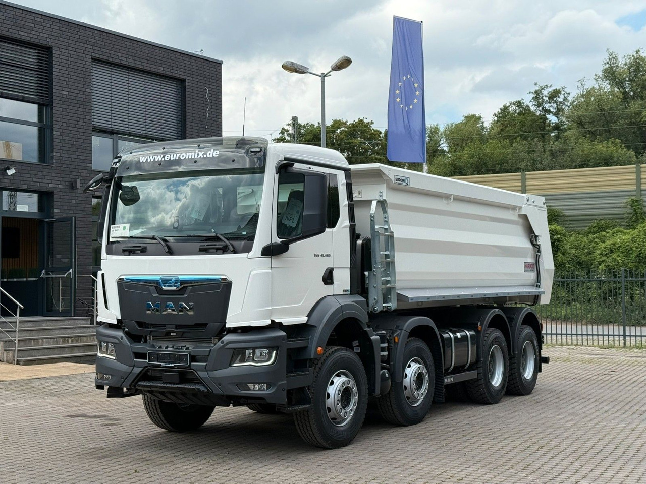 MAN TGS 41.480 BB 8X4 Euromix Mulden Kipper HARDOX - 덤프트럭 : 사진 4 MAN TGS 41.480 BB 8X4 Euromix Mulden Kipper HARDOX - 덤프트럭 : 사진 4
