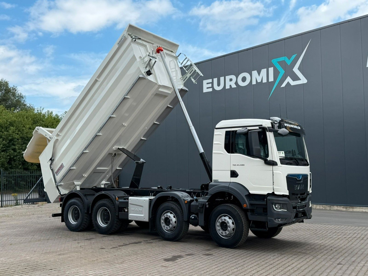MAN TGS 41.480 BB 8X4 Euromix Mulden Kipper HARDOX - 덤프트럭 : 사진 1 MAN TGS 41.480 BB 8X4 Euromix Mulden Kipper HARDOX - 덤프트럭 : 사진 1