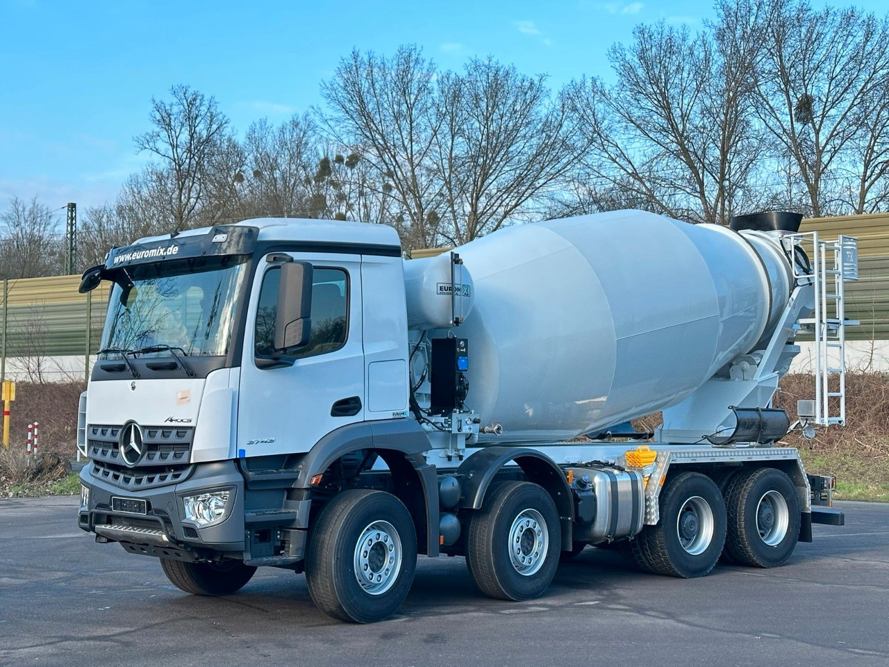 Mercedes-Benz Arocs 5 3743 8X4 / Euro6e EuromixMTP EM 10 L - 콘크리트 믹서 트럭 : 사진 1 Mercedes-Benz Arocs 5 3743 8X4 / Euro6e EuromixMTP EM 10 L - 콘크리트 믹서 트럭 : 사진 1