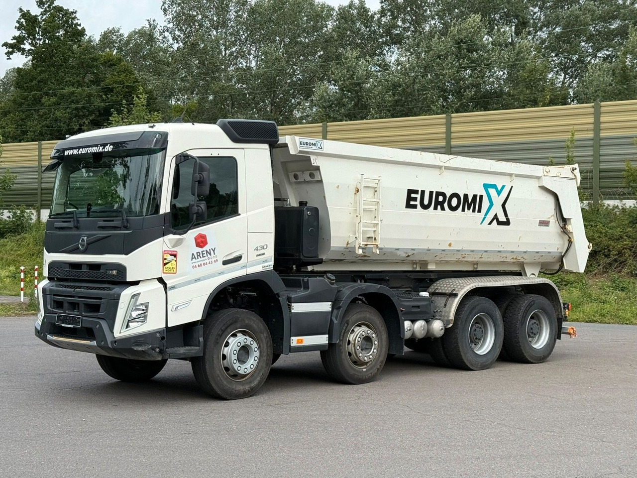 Volvo FMX 430 8X4 EuromixMTP 16m³ Hydraulische Klappe - 덤프트럭 : 사진 1 Volvo FMX 430 8X4 EuromixMTP 16m³ Hydraulische Klappe - 덤프트럭 : 사진 1