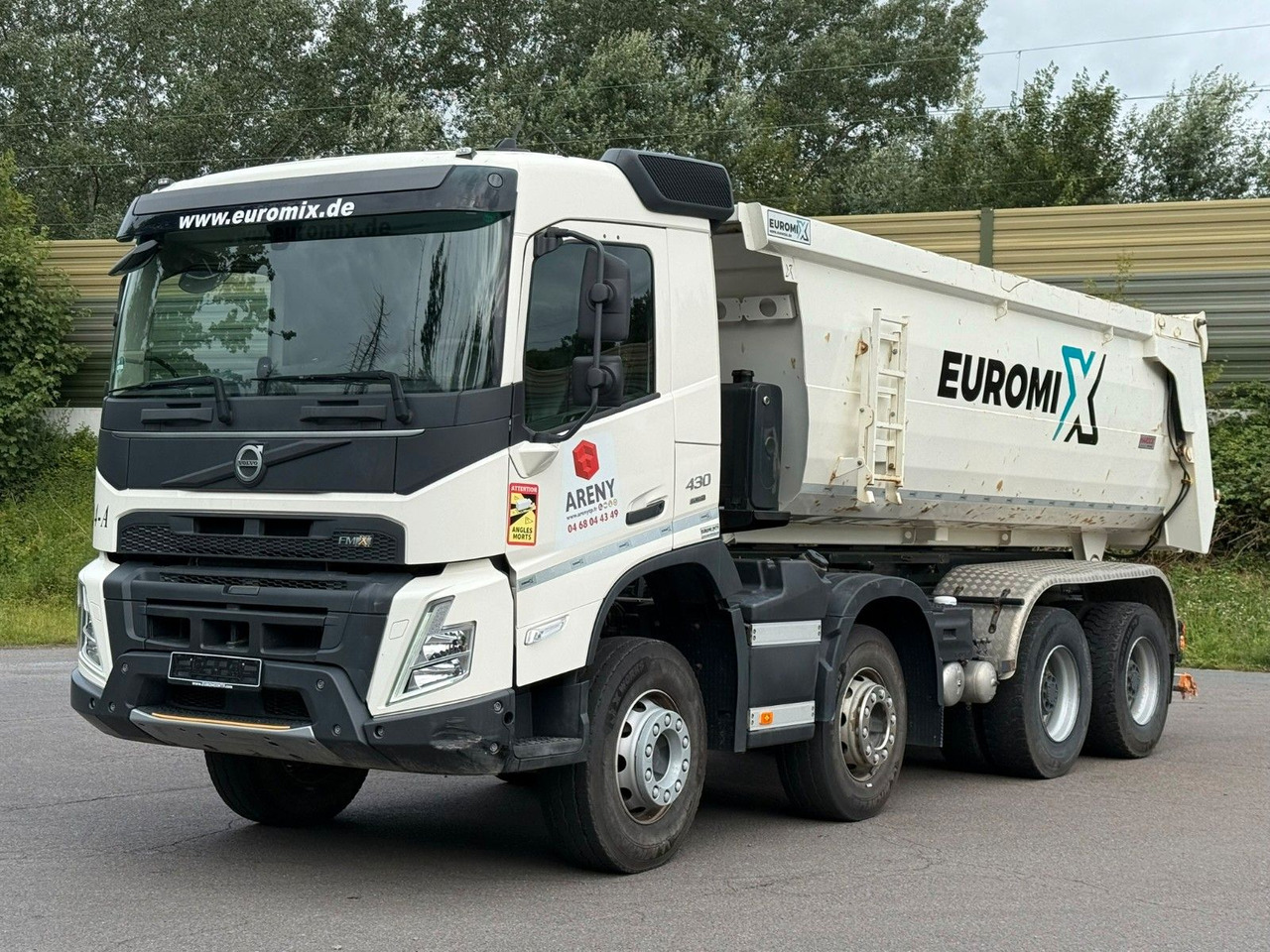 Volvo FMX 430 8X4 EuromixMTP 16m³ Hydraulische Klappe - 덤프트럭 : 사진 3 Volvo FMX 430 8X4 EuromixMTP 16m³ Hydraulische Klappe - 덤프트럭 : 사진 3