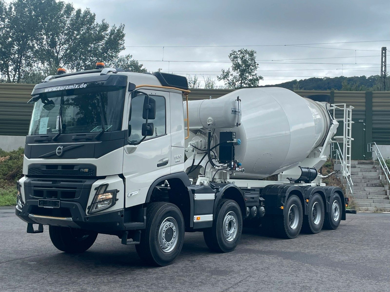 Volvo FMX 500 10x4 / Euromix MTP EM 12 R Euro 6e - 콘크리트 믹서 트럭 : 사진 1 Volvo FMX 500 10x4 / Euromix MTP EM 12 R Euro 6e - 콘크리트 믹서 트럭 : 사진 1