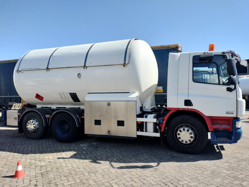 DAF FAN CF75. 6x2 -24030 L Gas tank truck -Gas, Gaz, LPG, GPL, Propane, Butane tank, Gastank ID 2.166 Rootselaar, flowmeter, pump, sunroof on tank - 유조트럭 : 사진 1 DAF FAN CF75. 6x2 -24030 L Gas tank truck -Gas, Gaz, LPG, GPL, Propane, Butane tank, Gastank ID 2.166 Rootselaar, flowmeter, pump, sunroof on tank - 유조트럭 : 사진 1