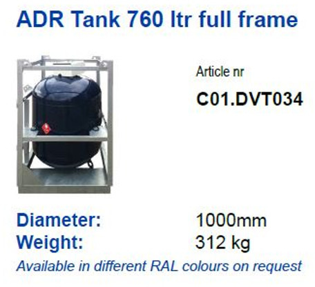 De Visser gastank New ADR LPG tank 760ltr Full Frame LPG, Gas, Gaz, Gastank Available in different RAL colours on request Gastank - 저장 탱크 : 사진 2 De Visser gastank New ADR LPG tank 760ltr Full Frame LPG, Gas, Gaz, Gastank Available in different RAL colours on request Gastank - 저장 탱크 : 사진 2
