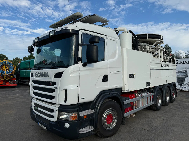 Scania R480 8x4, Combi W&R Super 2000 + Recycler, Euro 6, 2013 - 진공 흡입 트럭 : 사진 2 Scania R480 8x4, Combi W&R Super 2000 + Recycler, Euro 6, 2013 - 진공 흡입 트럭 : 사진 2