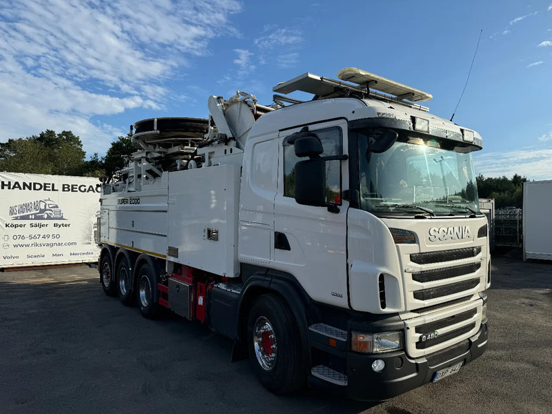 Scania R480 8x4, Combi W&R Super 2000 + Recycler, Euro 6, 2013 - 진공 흡입 트럭 : 사진 1 Scania R480 8x4, Combi W&R Super 2000 + Recycler, Euro 6, 2013 - 진공 흡입 트럭 : 사진 1