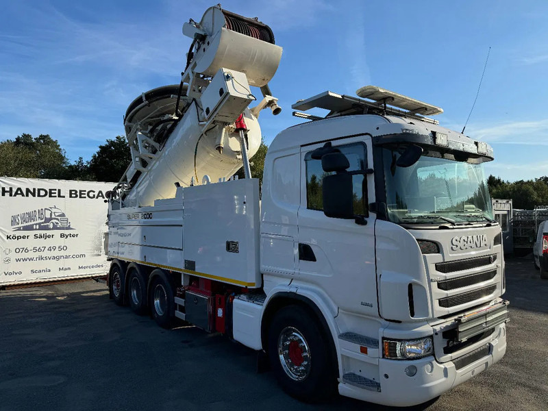 Scania R480 Combi Wiedemann Super 2000 (10+6m3) + Recycler, Euro 6, 2013 - 진공 흡입 트럭 : 사진 1 Scania R480 Combi Wiedemann Super 2000 (10+6m3) + Recycler, Euro 6, 2013 - 진공 흡입 트럭 : 사진 1