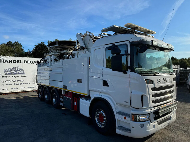Scania R480 Combi Wiedemann Super 2000 (10+6m3) + Recycler, Euro 6, 2013 - 진공 흡입 트럭 : 사진 2 Scania R480 Combi Wiedemann Super 2000 (10+6m3) + Recycler, Euro 6, 2013 - 진공 흡입 트럭 : 사진 2