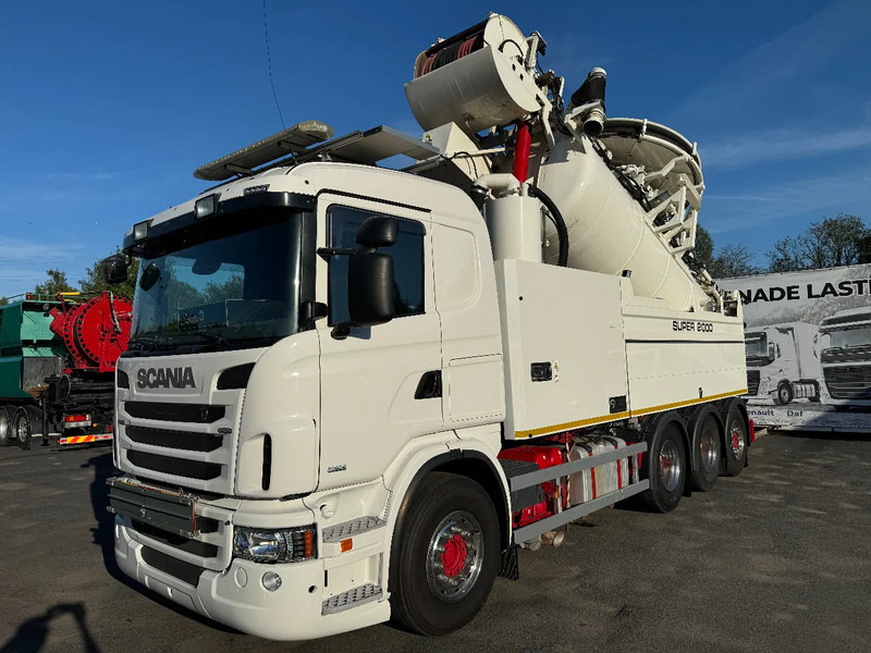 Scania R480 Combi Wiedemann Super 2000 (10+6m3) + Recycler, Euro 6, 2013 - 진공 흡입 트럭 : 사진 4 Scania R480 Combi Wiedemann Super 2000 (10+6m3) + Recycler, Euro 6, 2013 - 진공 흡입 트럭 : 사진 4