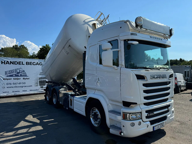 Scania R580 V8 6x2, Retarder, Compressor, Silo / Bulk, 2015 - 유조트럭 : 사진 1 Scania R580 V8 6x2, Retarder, Compressor, Silo / Bulk, 2015 - 유조트럭 : 사진 1