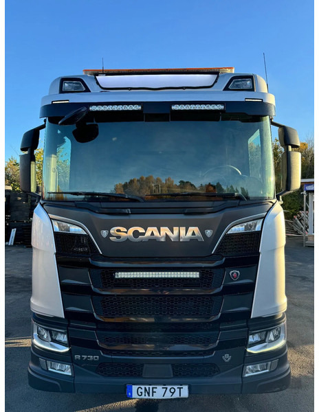 Scania R730 V8 6X4, Retarder, Timber-truck + Crane, 2020 - 목재 트럭, 크레인 트럭 : 사진 3 Scania R730 V8 6X4, Retarder, Timber-truck + Crane, 2020 - 목재 트럭, 크레인 트럭 : 사진 3