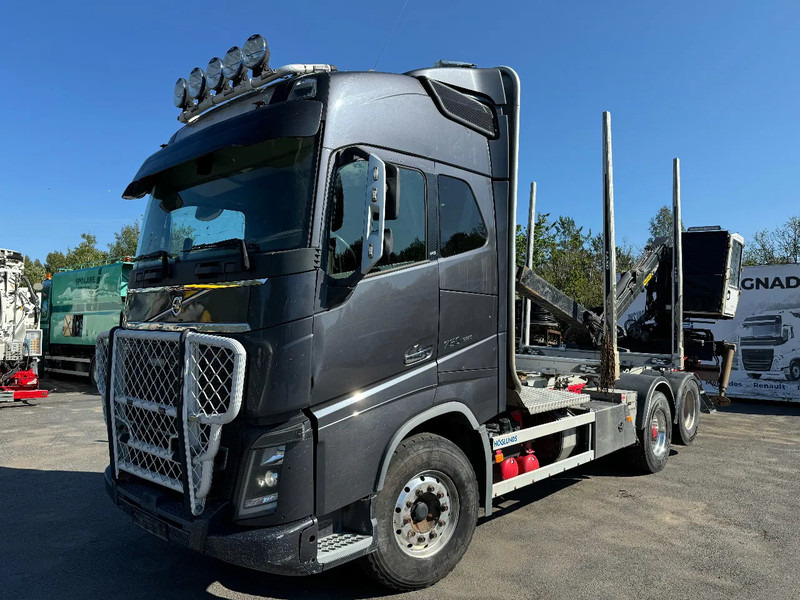 Volvo FH 16.750 6x4, Retarder, Timber-truck + Epsilon, 2019 - 목재 트럭, 크레인 트럭 : 사진 3 Volvo FH 16.750 6x4, Retarder, Timber-truck + Epsilon, 2019 - 목재 트럭, 크레인 트럭 : 사진 3