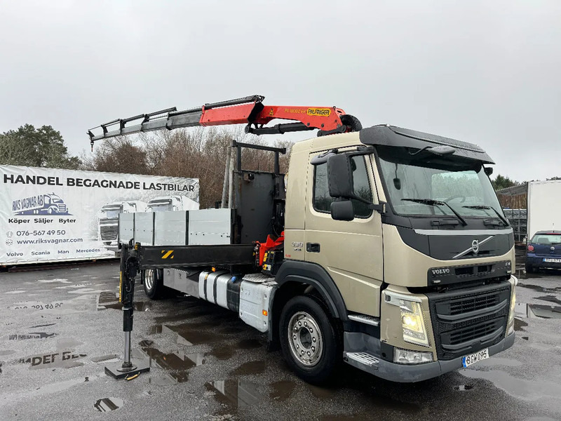 Volvo FM 11.330 4x2, Flatbed-truck with 18t/m Crane, 2014 - 드롭사이드/ 플랫베드 트럭, 크레인 트럭 : 사진 1 Volvo FM 11.330 4x2, Flatbed-truck with 18t/m Crane, 2014 - 드롭사이드/ 플랫베드 트럭, 크레인 트럭 : 사진 1