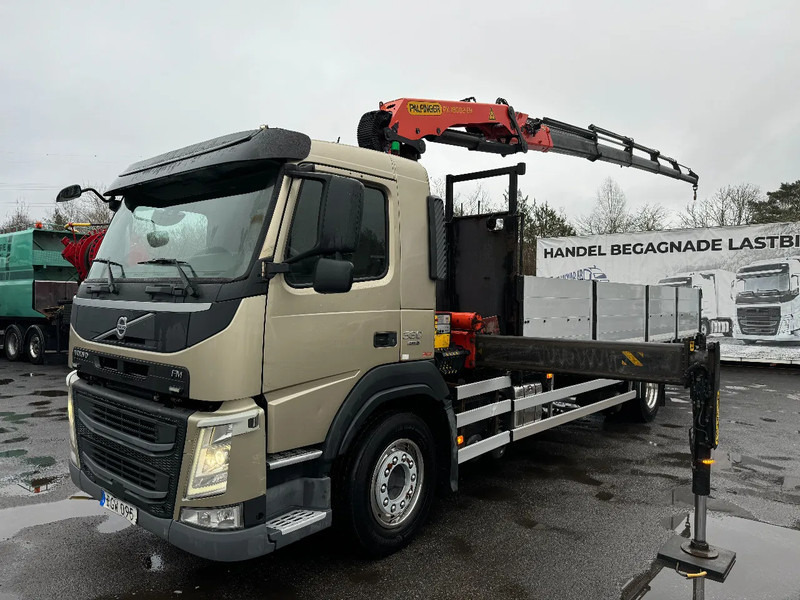 Volvo FM 11.330 4x2, Flatbed-truck with 18t/m Crane, 2014 - 드롭사이드/ 플랫베드 트럭, 크레인 트럭 : 사진 3 Volvo FM 11.330 4x2, Flatbed-truck with 18t/m Crane, 2014 - 드롭사이드/ 플랫베드 트럭, 크레인 트럭 : 사진 3