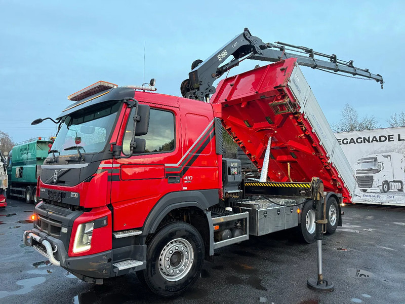 Volvo FMX 410 6x2*4, Tipper & Crane, 2015 - 덤프트럭, 크레인 트럭 : 사진 3 Volvo FMX 410 6x2*4, Tipper & Crane, 2015 - 덤프트럭, 크레인 트럭 : 사진 3