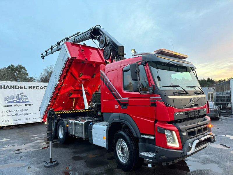 Volvo FMX 410 6x2*4, Tipper & Crane, 2015 - 덤프트럭, 크레인 트럭 : 사진 1 Volvo FMX 410 6x2*4, Tipper & Crane, 2015 - 덤프트럭, 크레인 트럭 : 사진 1