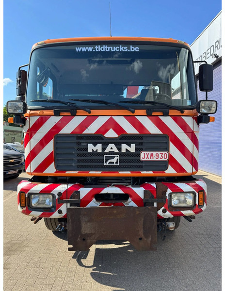 MAN ME 18.250 4X4 **BELGIAN TRUCK+PALFINGER PK8500** - 덤프트럭, 크레인 트럭 : 사진 2 MAN ME 18.250 4X4 **BELGIAN TRUCK+PALFINGER PK8500** - 덤프트럭, 크레인 트럭 : 사진 2