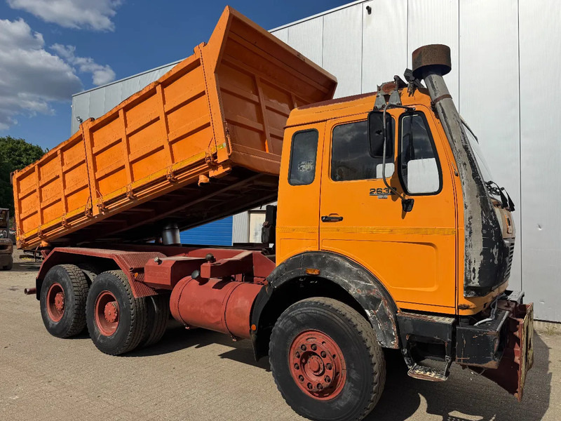 Mercedes-Benz NG 2632 V10 **TIPPER-BENNE-KIPPER-TOPSHAPE** - 덤프트럭 : 사진 1 Mercedes-Benz NG 2632 V10 **TIPPER-BENNE-KIPPER-TOPSHAPE** - 덤프트럭 : 사진 1