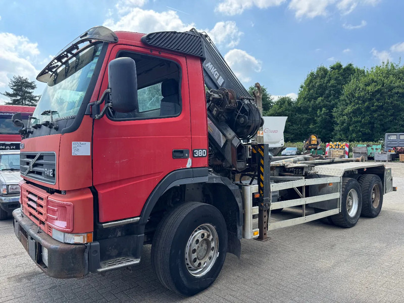 Volvo FM 12.380 **6X6-BELGIAN TRUCK-FULL STEEL-BIG AXXLE** - 후크 리프트 트럭, 크레인 트럭 : 사진 3 Volvo FM 12.380 **6X6-BELGIAN TRUCK-FULL STEEL-BIG AXXLE** - 후크 리프트 트럭, 크레인 트럭 : 사진 3