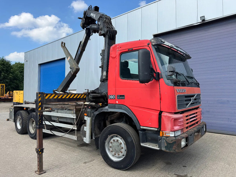 Volvo FM 12.380 **6X6-BELGIAN TRUCK-FULL STEEL-BIG AXXLE** - 후크 리프트 트럭, 크레인 트럭 : 사진 2 Volvo FM 12.380 **6X6-BELGIAN TRUCK-FULL STEEL-BIG AXXLE** - 후크 리프트 트럭, 크레인 트럭 : 사진 2