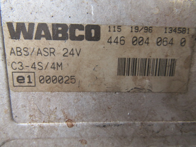 DAF 75 WABCO ABS ECU P/NO 446 004 064 0 - ECU 트럭 용 : 사진 2 DAF 75 WABCO ABS ECU P/NO 446 004 064 0 - ECU 트럭 용 : 사진 2