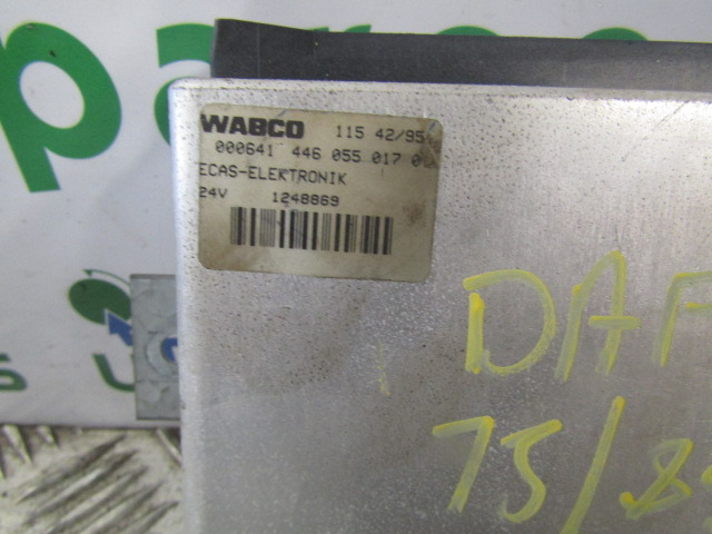 DAF 75 WABCO ECAS ECU P/NO 44605501700 - ECU 트럭 용 : 사진 2 DAF 75 WABCO ECAS ECU P/NO 44605501700 - ECU 트럭 용 : 사진 2