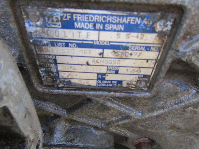 DAF LF55 65850 6 SPEED MANUAL GEARBOX - 기어박스 트럭 용 : 사진 1 DAF LF55 65850 6 SPEED MANUAL GEARBOX - 기어박스 트럭 용 : 사진 1
