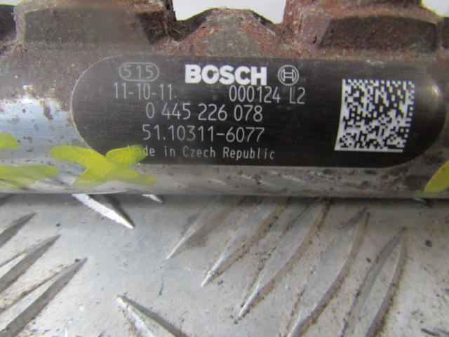 MAN D2066 TGX/TGS FUEL RAIL P/NO 0445226078 - 엔진 및 부품 트럭 용 : 사진 2 MAN D2066 TGX/TGS FUEL RAIL P/NO 0445226078 - 엔진 및 부품 트럭 용 : 사진 2