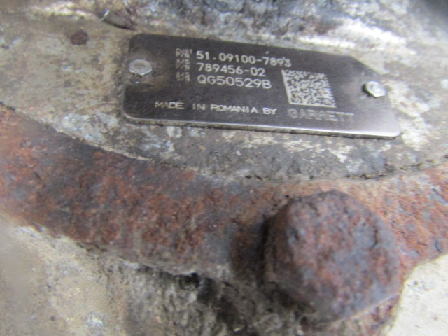 MAN TGS / TGX GARRETT TURBO P/NO 51.09100-7893 / 789456-02 - 터보 트럭 용 : 사진 2 MAN TGS / TGX GARRETT TURBO P/NO 51.09100-7893 / 789456-02 - 터보 트럭 용 : 사진 2