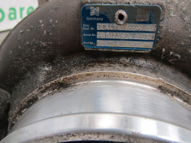 MERCEDES ACTROS MP4 OM471-6 TURBO ‘BORGWARNER’ OCA 4710965599/00 - 터보 트럭 용 : 사진 3 MERCEDES ACTROS MP4 OM471-6 TURBO ‘BORGWARNER’ OCA 4710965599/00 - 터보 트럭 용 : 사진 3