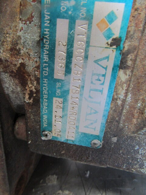 VELJAN VT6C HYDRAULIC PUMP - 유압 펌프 지자체/ 특수 차량 용 : 사진 3 VELJAN VT6C HYDRAULIC PUMP - 유압 펌프 지자체/ 특수 차량 용 : 사진 3