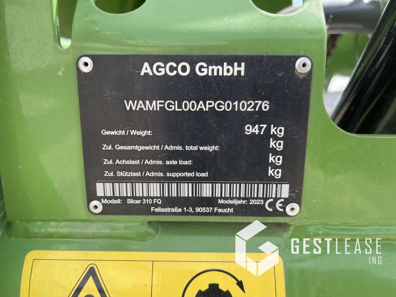 모어 Fendt SLICER 310 FQ : 사진 6