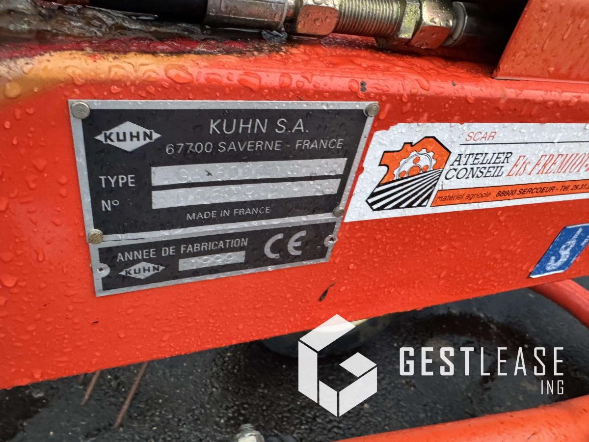 Kuhn GA 6000 - 반전기/ 레이크 : 사진 4 Kuhn GA 6000 - 반전기/ 레이크 : 사진 4