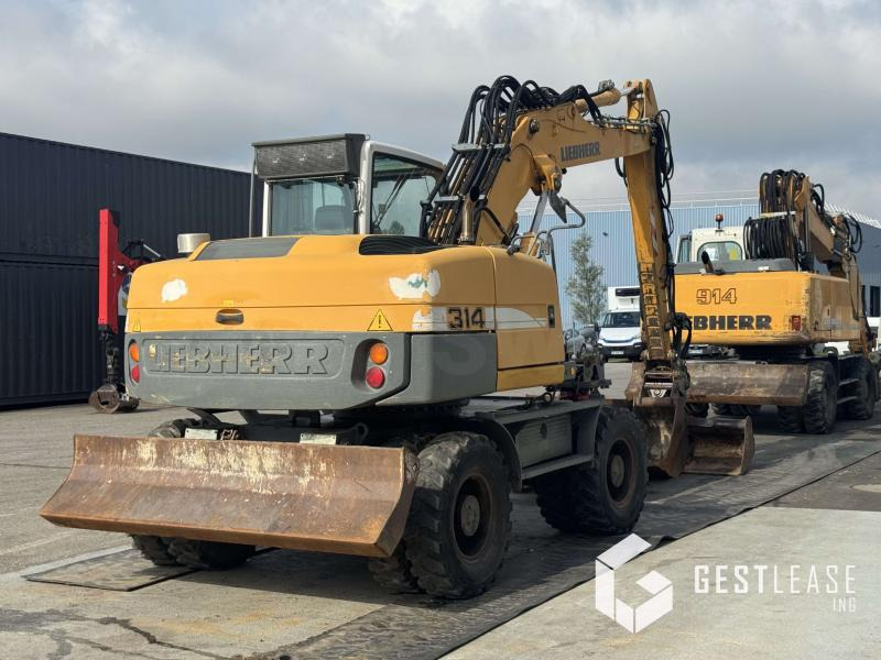 Liebherr A314 Litronic - 휠 굴삭기 : 사진 4 Liebherr A314 Litronic - 휠 굴삭기 : 사진 4
