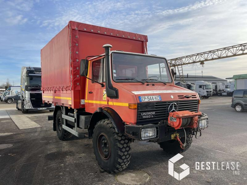 Unimog U1550 L - 커튼사이더 트럭 : 사진 4 Unimog U1550 L - 커튼사이더 트럭 : 사진 4