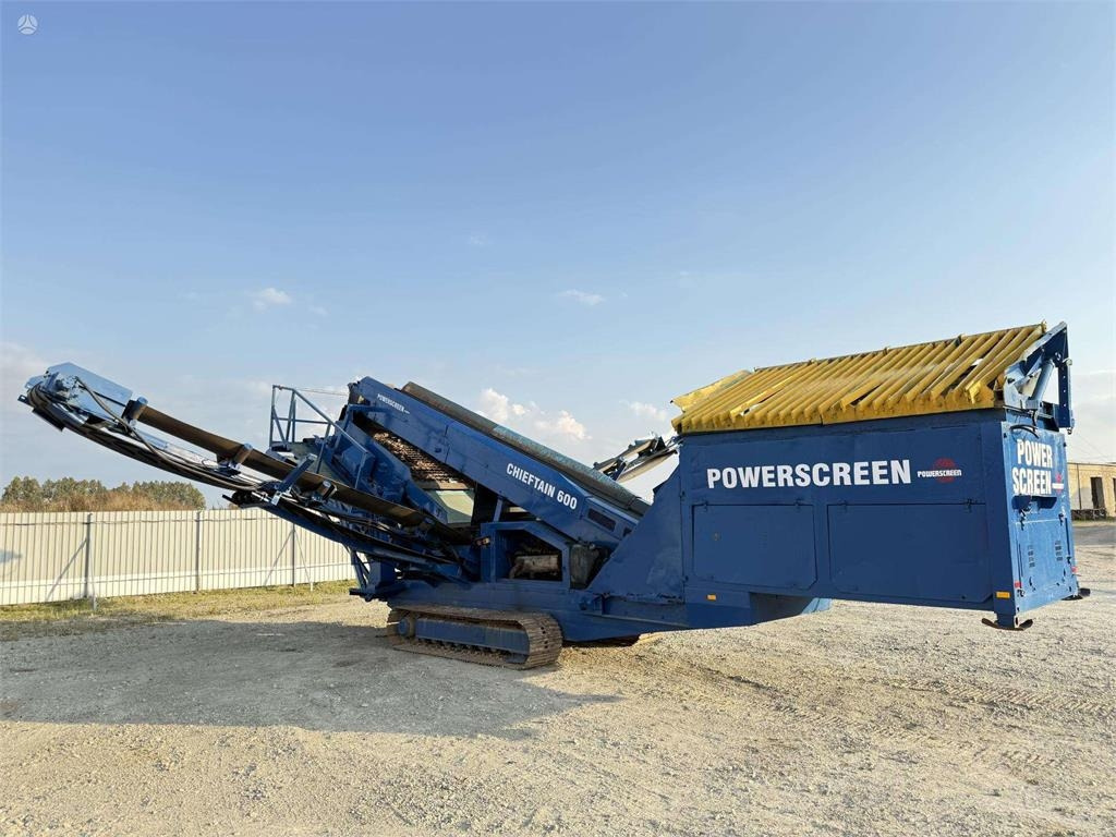 Powerscreen Chieftain 600  - 스크리너 : 사진 1 Powerscreen Chieftain 600  - 스크리너 : 사진 1