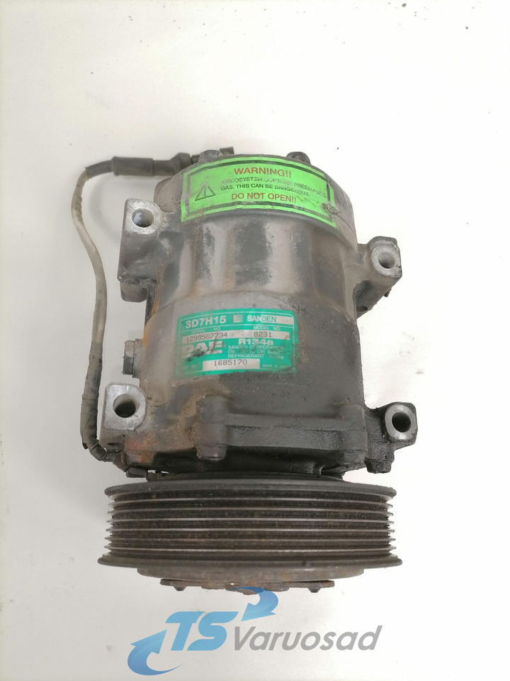 DAF A/C compressor 1685170 - 난방/ 환기 트럭 용 : 사진 2 DAF A/C compressor 1685170 - 난방/ 환기 트럭 용 : 사진 2