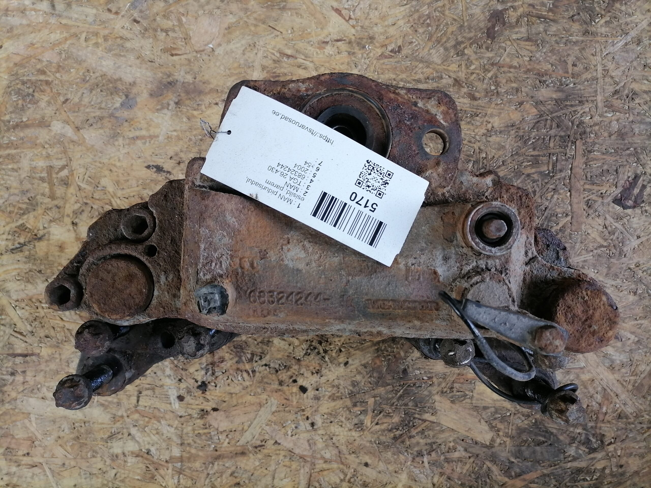 MAN Brake caliper 68324244 - 브레이크 부품 트럭 용 : 사진 3 MAN Brake caliper 68324244 - 브레이크 부품 트럭 용 : 사진 3