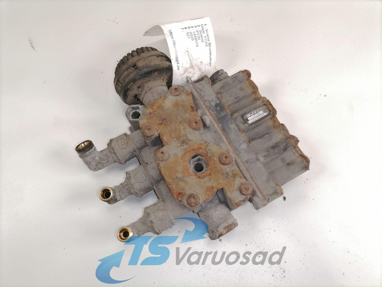 Scania Air suspension control valve, ECAS 1448078 - 브레이크 밸브 트럭 용 : 사진 3 Scania Air suspension control valve, ECAS 1448078 - 브레이크 밸브 트럭 용 : 사진 3