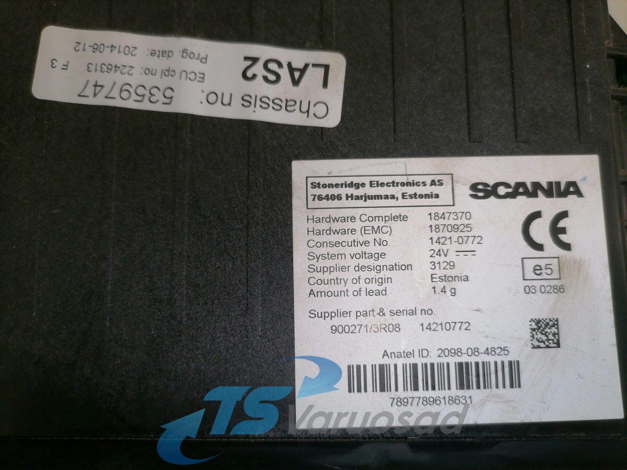 Scania Ecu, LAS 1847370 - ECU 트럭 용 : 사진 4 Scania Ecu, LAS 1847370 - ECU 트럭 용 : 사진 4