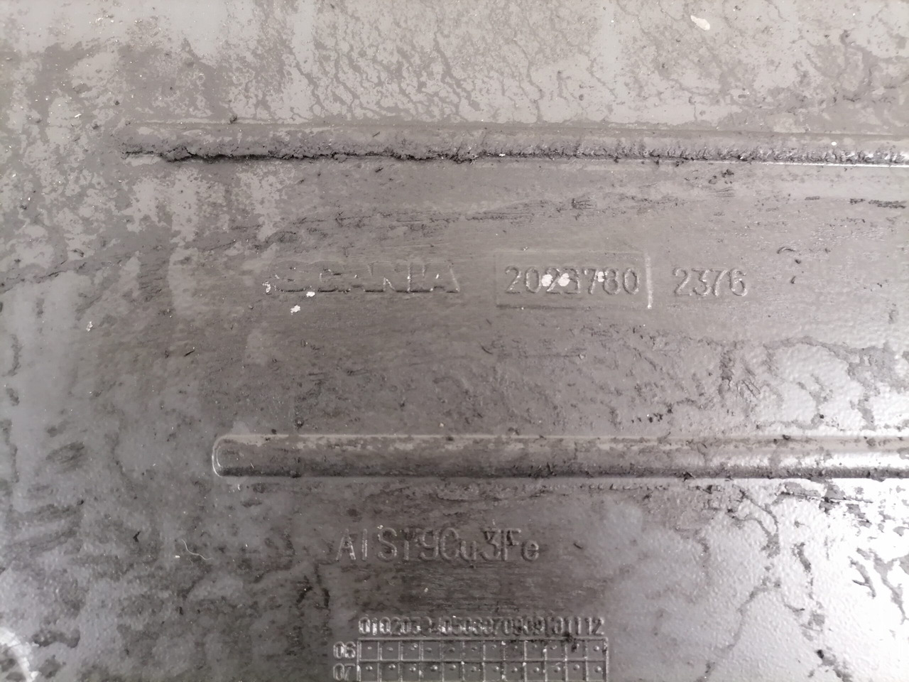 Scania Oil sump 2023780 - 오일 팬 트럭 용 : 사진 3 Scania Oil sump 2023780 - 오일 팬 트럭 용 : 사진 3