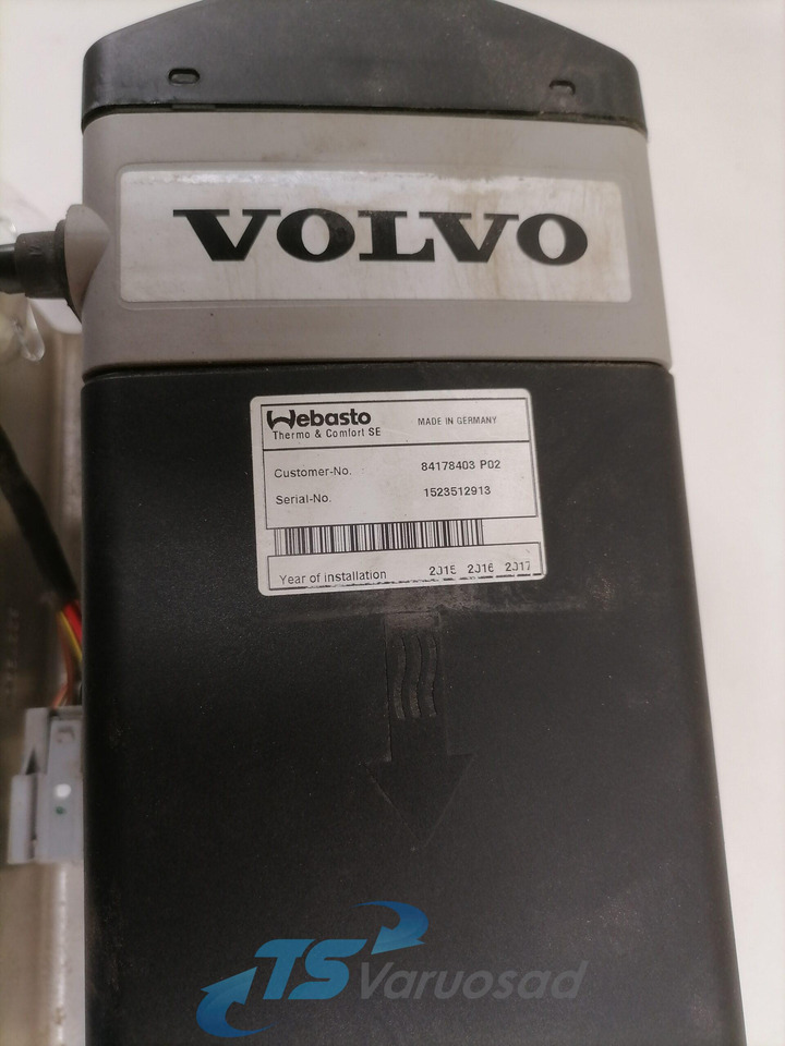Volvo Auxiliary heater 84178403 - 난방/ 환기 트럭 용 : 사진 2 Volvo Auxiliary heater 84178403 - 난방/ 환기 트럭 용 : 사진 2