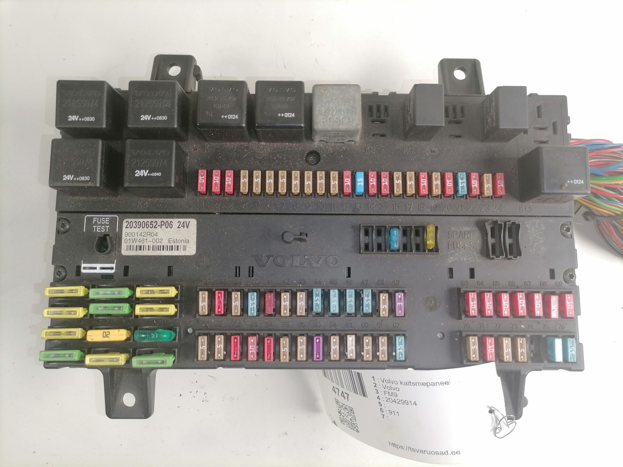 Volvo Central electric unit 20429914 - 퓨즈 트럭 용 : 사진 2 Volvo Central electric unit 20429914 - 퓨즈 트럭 용 : 사진 2