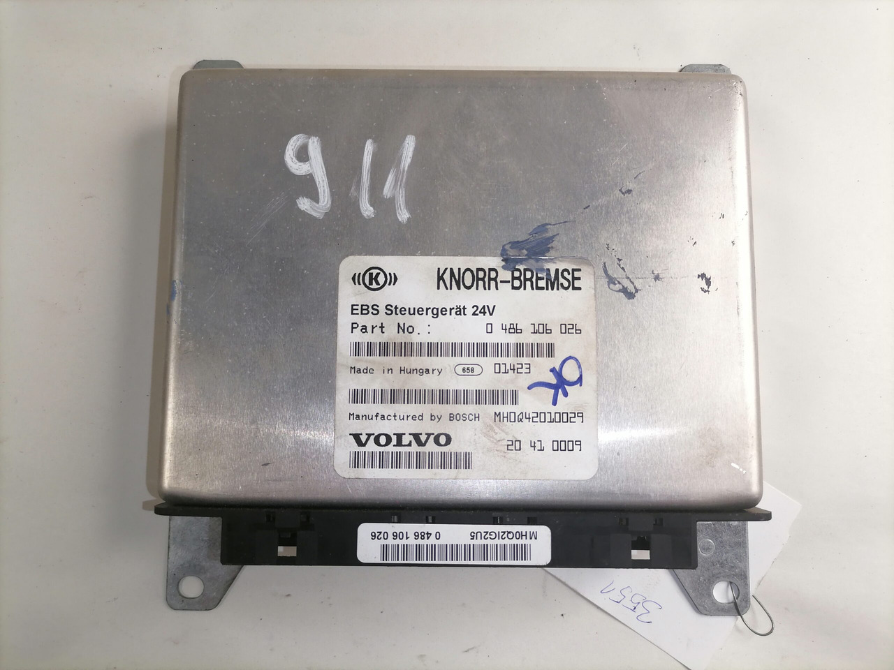 Volvo EBS control unit 20410009 - ECU 트럭 용 : 사진 3 Volvo EBS control unit 20410009 - ECU 트럭 용 : 사진 3
