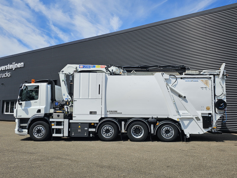 DAF CF 410 8X2/6 FAUN / BEKKER LAGRAM 16m3 / WAS INSTALLATIE - 쓰레기차 : 사진 2 DAF CF 410 8X2/6 FAUN / BEKKER LAGRAM 16m3 / WAS INSTALLATIE - 쓰레기차 : 사진 2