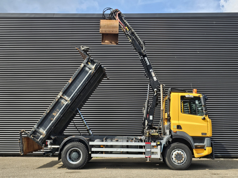 DAF CF 75.250 4X4 / HIAB CRANE + TIPPER / MANUAL / SPRING - 덤프트럭, 크레인 트럭 : 사진 5 DAF CF 75.250 4X4 / HIAB CRANE + TIPPER / MANUAL / SPRING - 덤프트럭, 크레인 트럭 : 사진 5