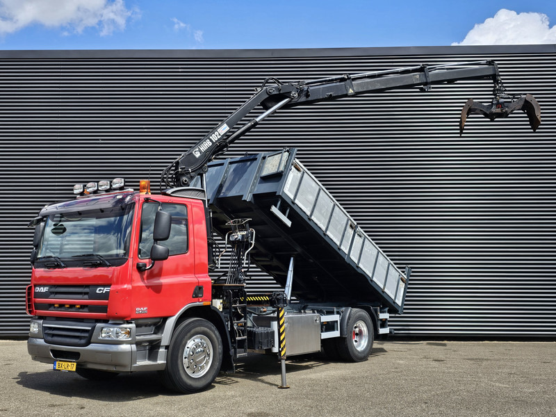 DAF CF 75.250 / HIAB CRANE + TIPPER - 덤프트럭, 크레인 트럭 : 사진 1 DAF CF 75.250 / HIAB CRANE + TIPPER - 덤프트럭, 크레인 트럭 : 사진 1