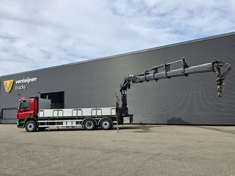 DAF CF 85.410 6x2 / HIAB 35 t/m crane / kran + REMOTE - 드롭사이드/ 플랫베드 트럭, 크레인 트럭 : 사진 5 DAF CF 85.410 6x2 / HIAB 35 t/m crane / kran + REMOTE - 드롭사이드/ 플랫베드 트럭, 크레인 트럭 : 사진 5